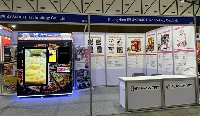 iplaysmart Showcases Smart Pizza Vending Machines at VEND ASEAN