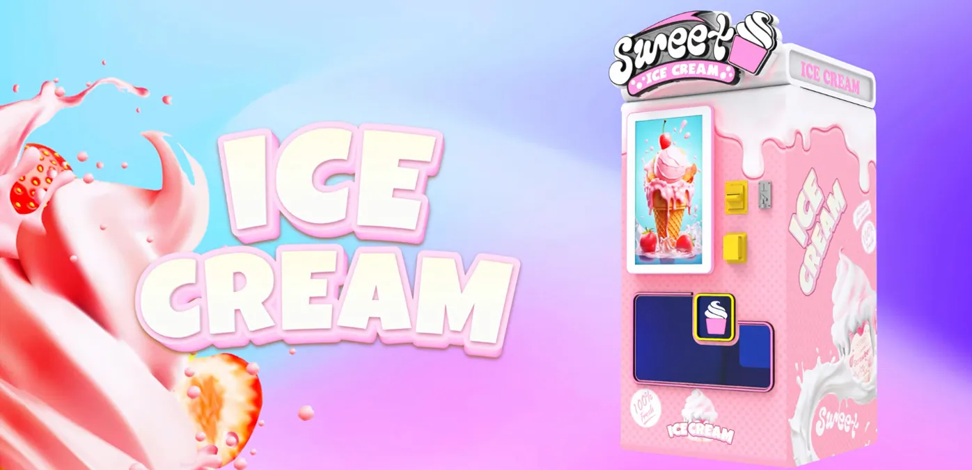 Video of Ice Cream Vending Machine