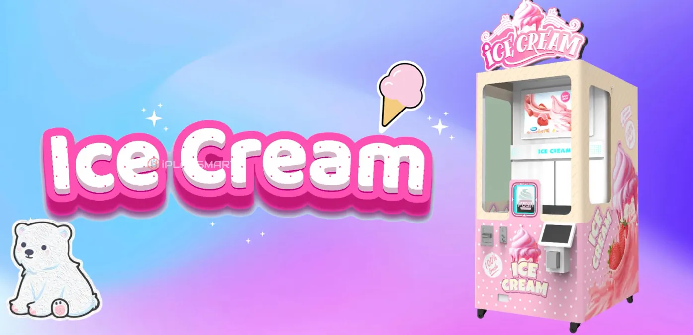 Video of AI012-B Ice Cream Vending Machine