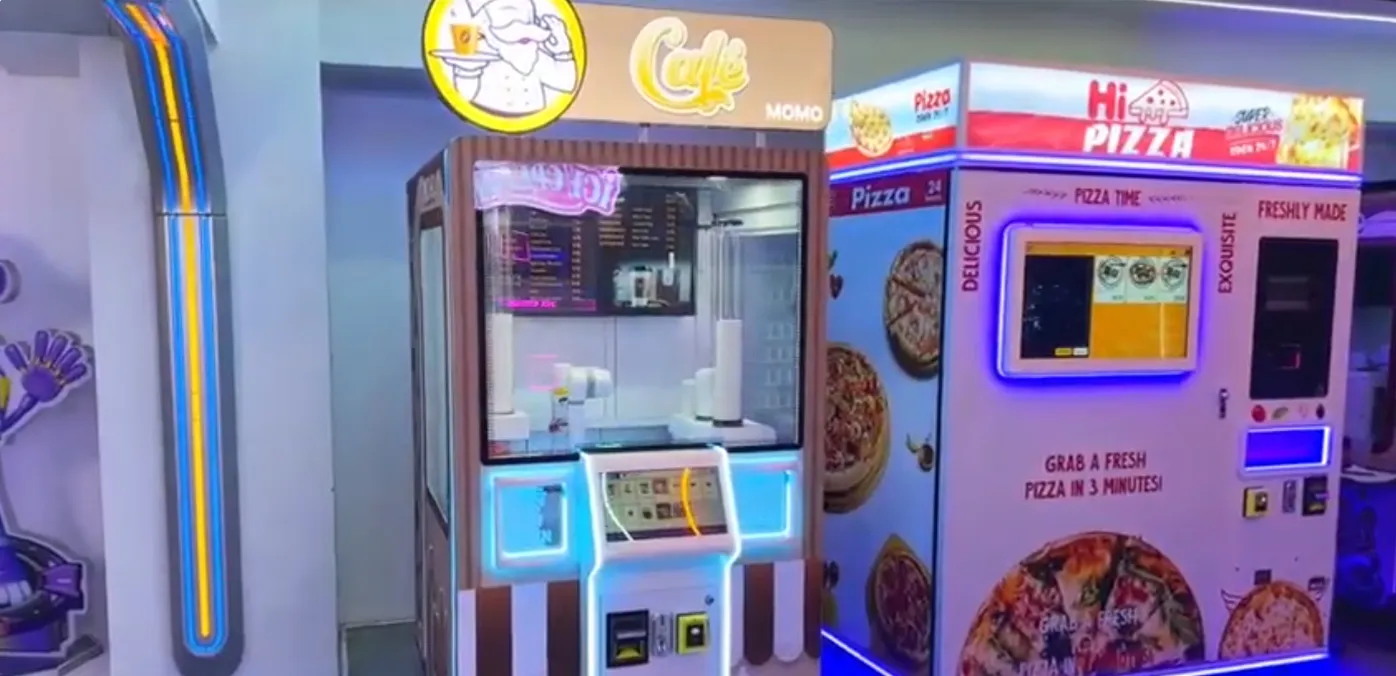 Video of AI034 Coffee Vending Machine