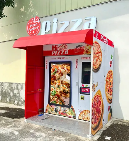 AW-014C 55'' Outdoor Pizza Vending Machine