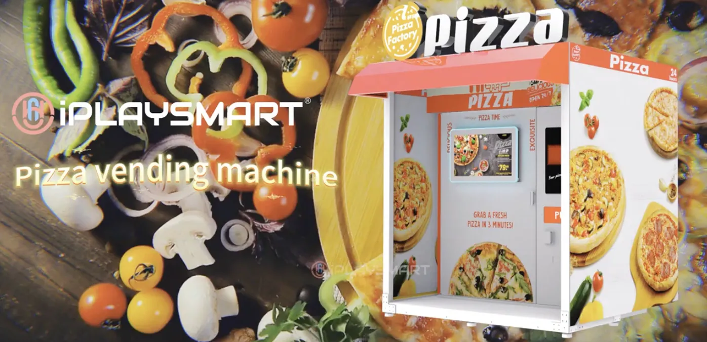 Video of AW-013A 32'' Indoor Pizza Vending Machine