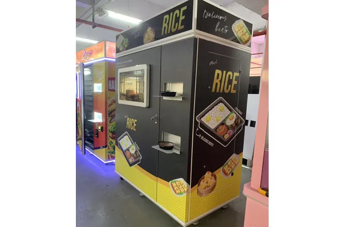 Why Rice Vending Machines?