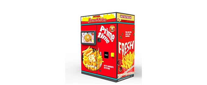 french fries vending machine